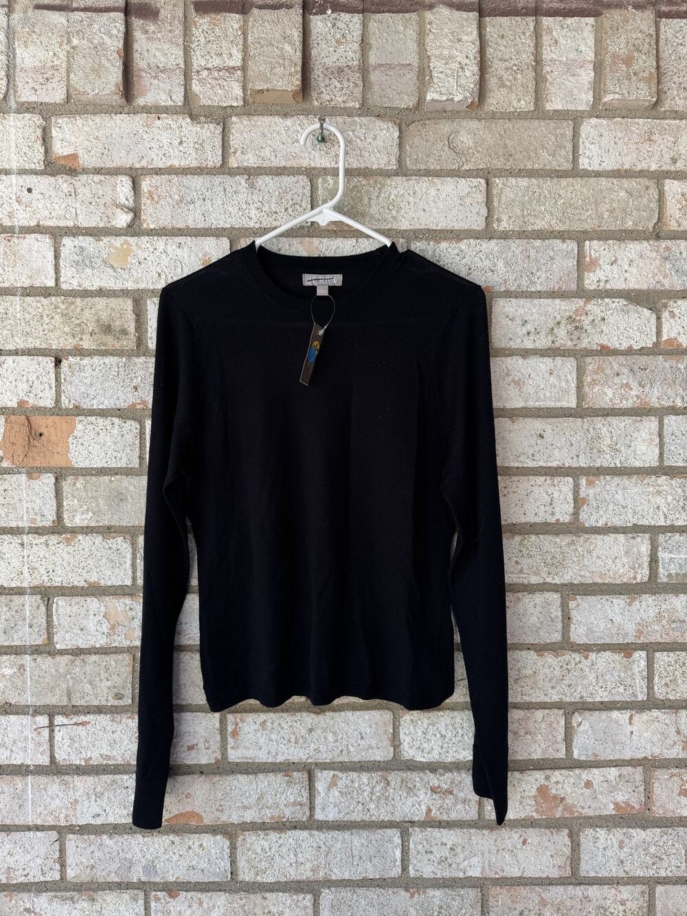 J Crew Sweater Black Size L